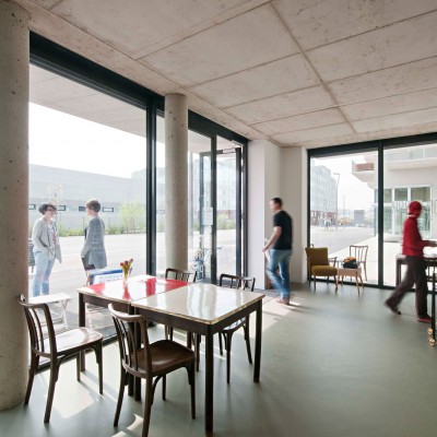 Café im Wohnprojekt Wien von einszueins architektur | Foto: Herta Hurnaus