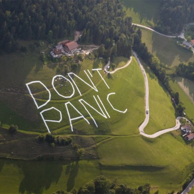 Don't Panic |Â Vitanje Space Call, July 2015 | AA Visiting School nanotourism, Vitanje, Slovenia | Fotocredits: Rok Dezelak, AAVSnt archive